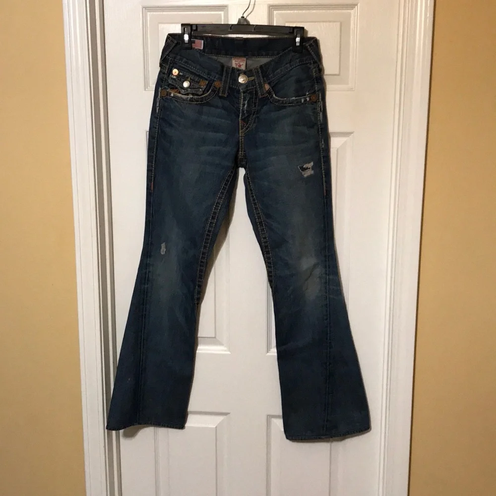 True Religion Rainbow Joey Jeans
